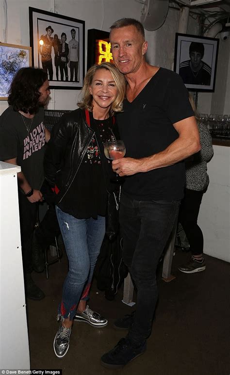 Leslie Ash Makes Rare Appearance With Husband Lee Chapman