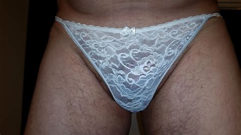My Soft Cock In My Wifes Sexy Panties 16 Pics Xhamster