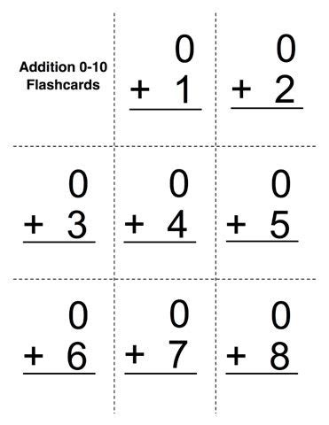 image result  printable math flash cards math flash cards