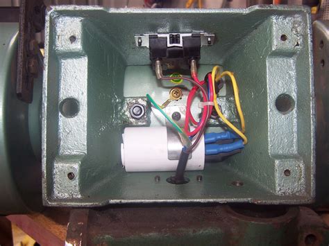 capacitor bench grinder wiring diagram
