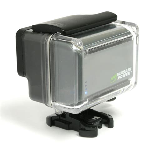 wasabi power extended battery  gopro hero  hero lcd details     clicking