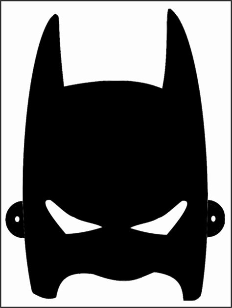 batman mask template printable  sampletemplatess