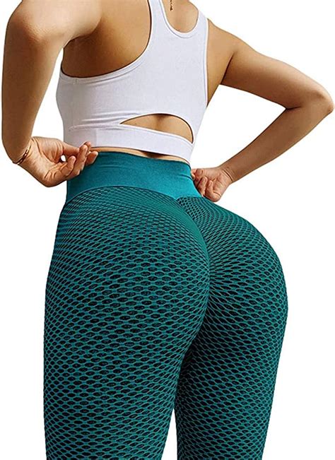super fast delivery women honeycomb anti cellulite leggings high