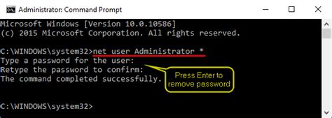 Forgot Windows 10 Local Administrator Password Remove With Command Prompt