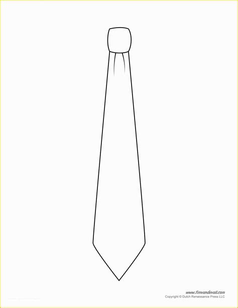 printable tie