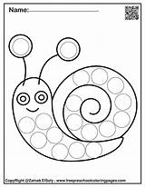 Markers Snail Worksheets Malvorlagen Ausdrucken Freepreschoolcoloringpages Schmetterling Onlycoloringpages sketch template