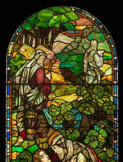 Very Beautiful Antique Victorian Stained Glass Window At