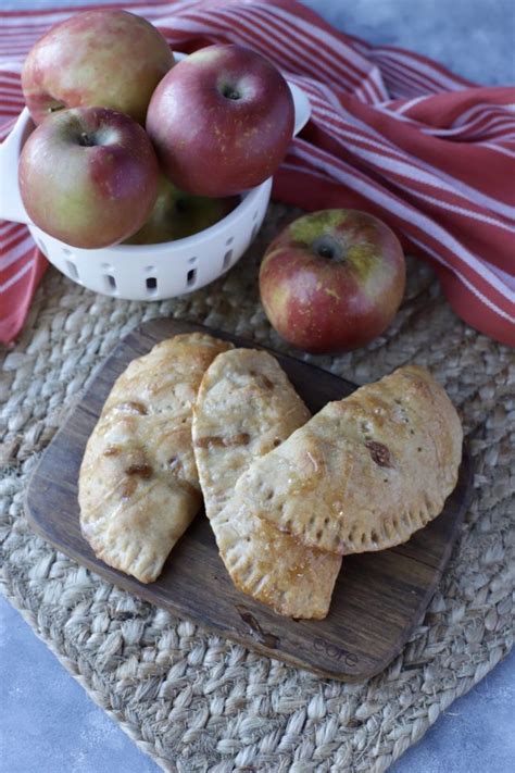 Maple Glazed Apple Hand Pies Recipe Apple Hand Pies Apple Glaze