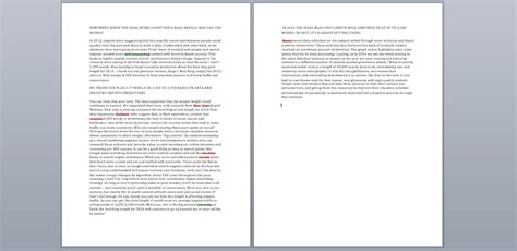 word essay length double spaced document