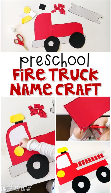fire truck craft  preschool  egg carton fire trucks  class