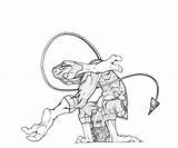 Nightcrawler Coloring Pages Skill Getcolorings sketch template