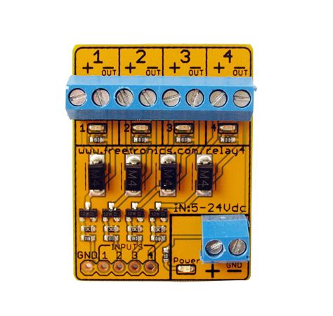 channel relay driver module freetronics
