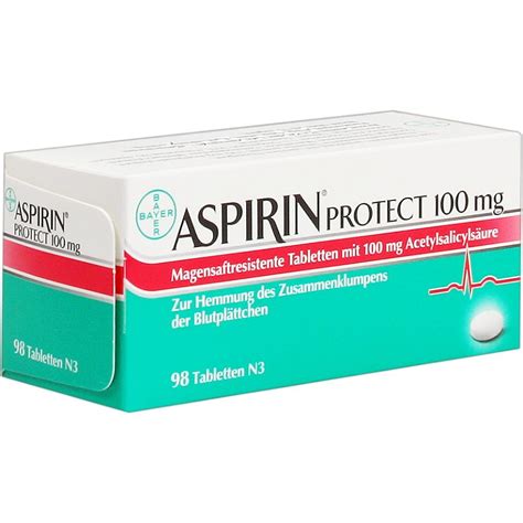 aspirin protect mg  stueck pzn  medicum apotheke