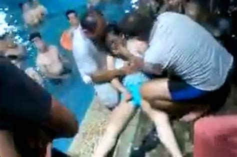 video shows man resuscitating girl by feeling her breasts