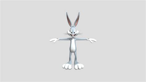 looney tunes world of mayhem bugs bunny download free 3d model by
