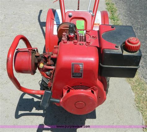 troy bilt junior tiller  wakeeney ks item  sold purple wave