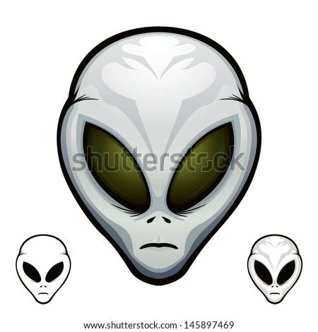 aliens heads extraterrestrial visitor grey full compatible created