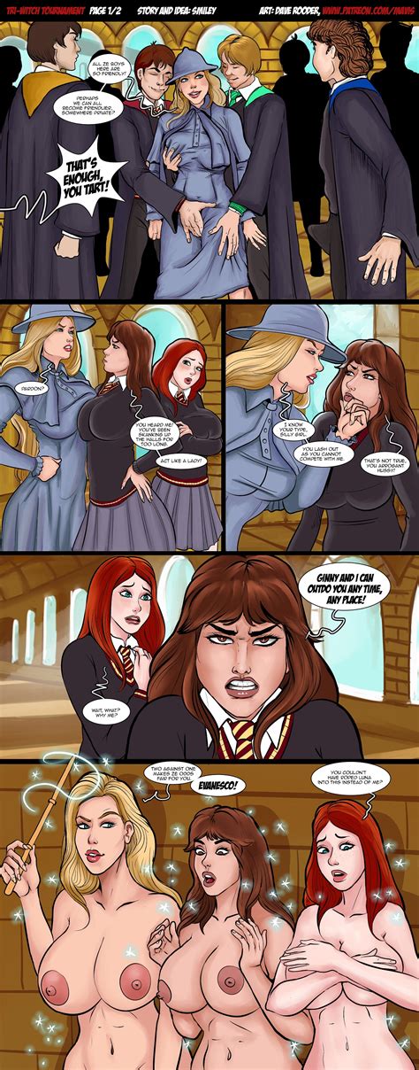 Post 4186750 Comic Fleur Delacour Ginny Weasley Harry Potter Hermione