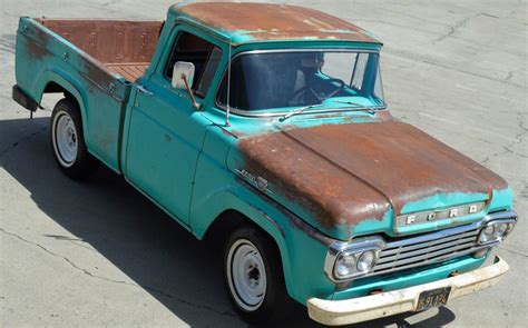 good  truck  ford   short bed barn finds