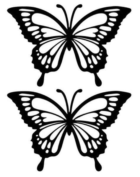 butterfly stencil templates butterflystenciltemplates butterfly