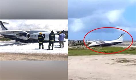 plane makes successful emergency belly landing at somalia