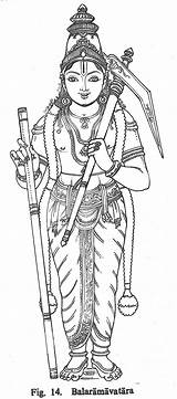Krishna Shiva Mural Balarama Vishnu Avatara sketch template