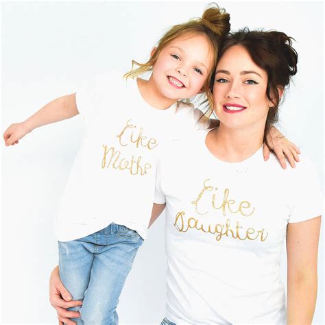 Like Mother Like Daughter Matching T Shirt Set By Rocket And Rose