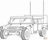 Coloring Hummer Military Humvee Jeep Colorare Militare Wojskowe Kleurplaat Pojazdy Militaire Wojskowy Hammer Montalegre Cercal Disegni Militaires Armée Vehículos Kolorowanka sketch template