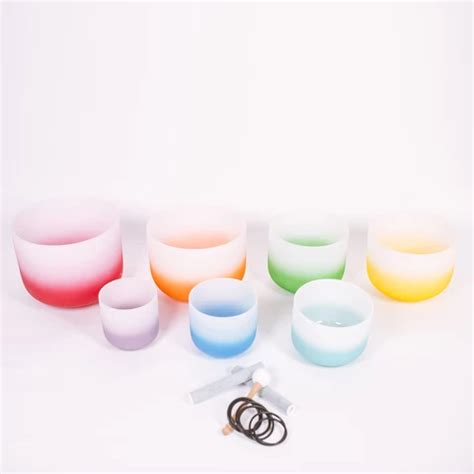 buy candy crystal sound healing singing bowls  ningbo yifan outdoor