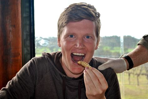 barrys witchetty grub bushtucker trial