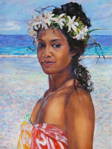 art by melanie shhok dupre huahine tahiti hawaiian art polynesian