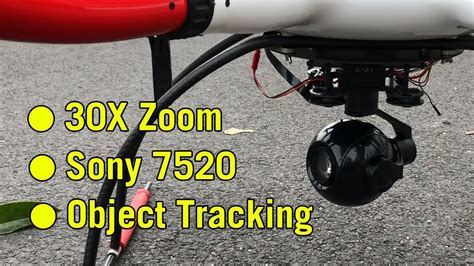 drone zoom camera  object tracking youtube