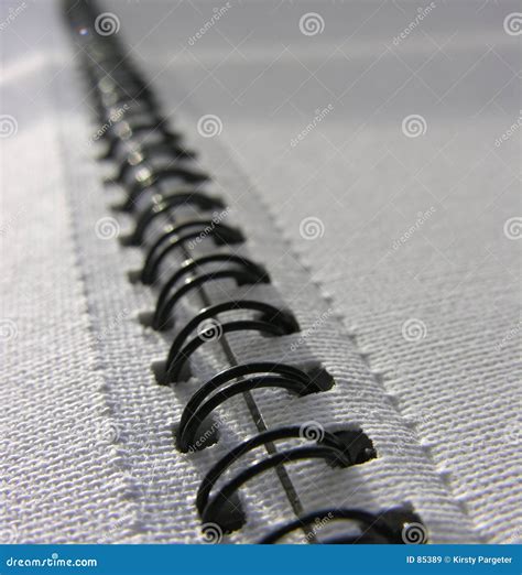 spiral bound stock image image  note paper texture
