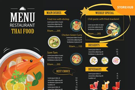 ultimate menu design guide  restaurants storehub