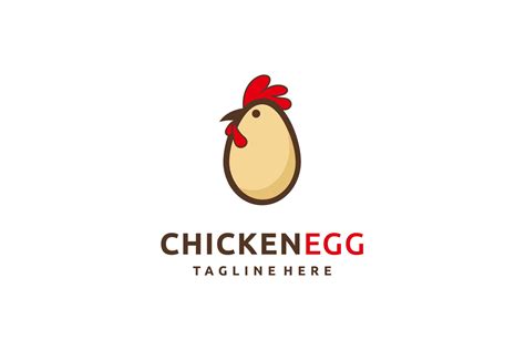 chicken egg logo design icon vector graphic  sore creative fabrica