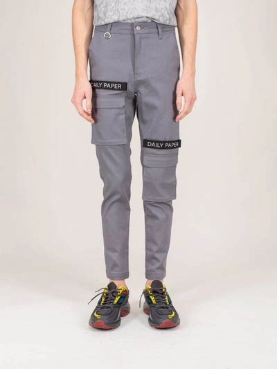 daily paper cargo pants grey modesens