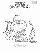 Smash Coloring Super Brothers Bros Pages sketch template