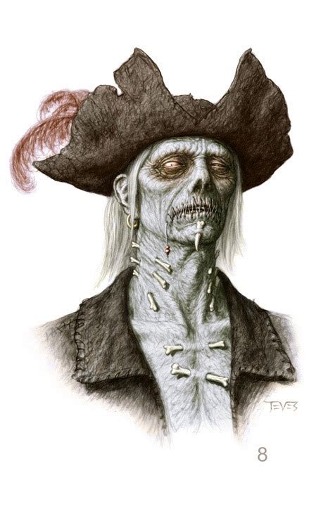zombie artwork from pirates of the caribbean on stranger tides movie poster design wonderhowto