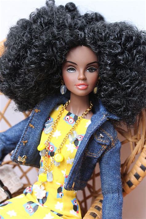 Natural Hair Dolls On Pinterest Black Barbie Barbie And