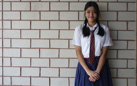 file school girl in her uniform sainikpuri india wikimedia commons