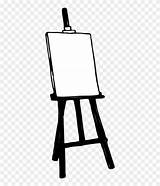 Easel Clipart Clip Painting Painter Vintage Color Cliparts Easle Artist Library Clipground Graphic Cineplexx Graphics sketch template