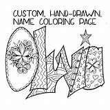 Item Purchase Coloring Custom sketch template