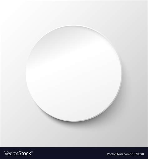 white paper circle background royalty  vector image