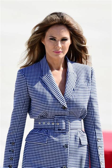 Melania Trump Turns Heads In £38k Coat From Dolce And Gabbana And The