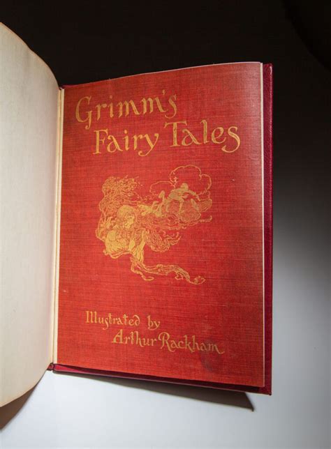 The Fairy Tales Of The Brothers Grimm The First Edition Rare Books