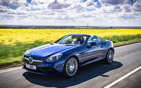mercedes slc review  boxster beater