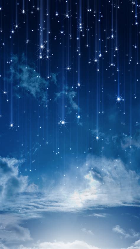 free download sky moonlight nature night stars clouds rain