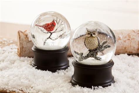 Featuring Charming Holiday Figures In Elegant Clear Glass Spheres Our