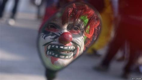 Creepy Clowns Why Do People Find Them So Scary Bbc News