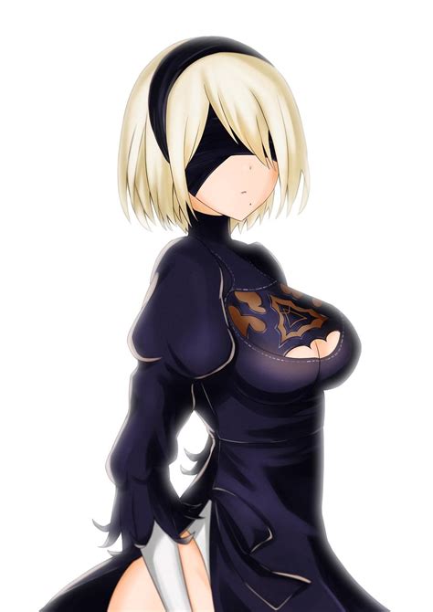 Nier Automata 2b By Vidosprout On Deviantart